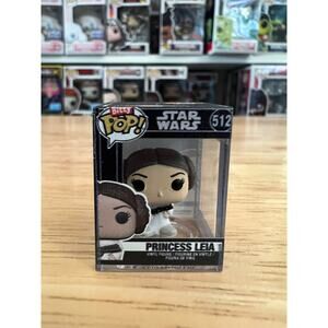BITTY Princess Leia 1" Funko Pop #512 Star Wars Movies Movies New Hope Organa